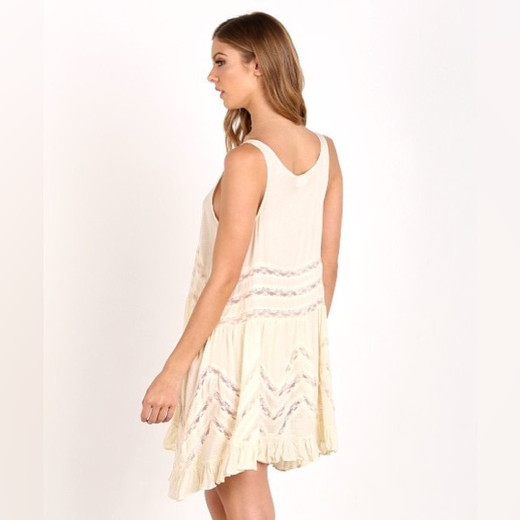 Free People Voile Trapeze Ruffle Tunic Dress NWT! - Picture 5 of 9